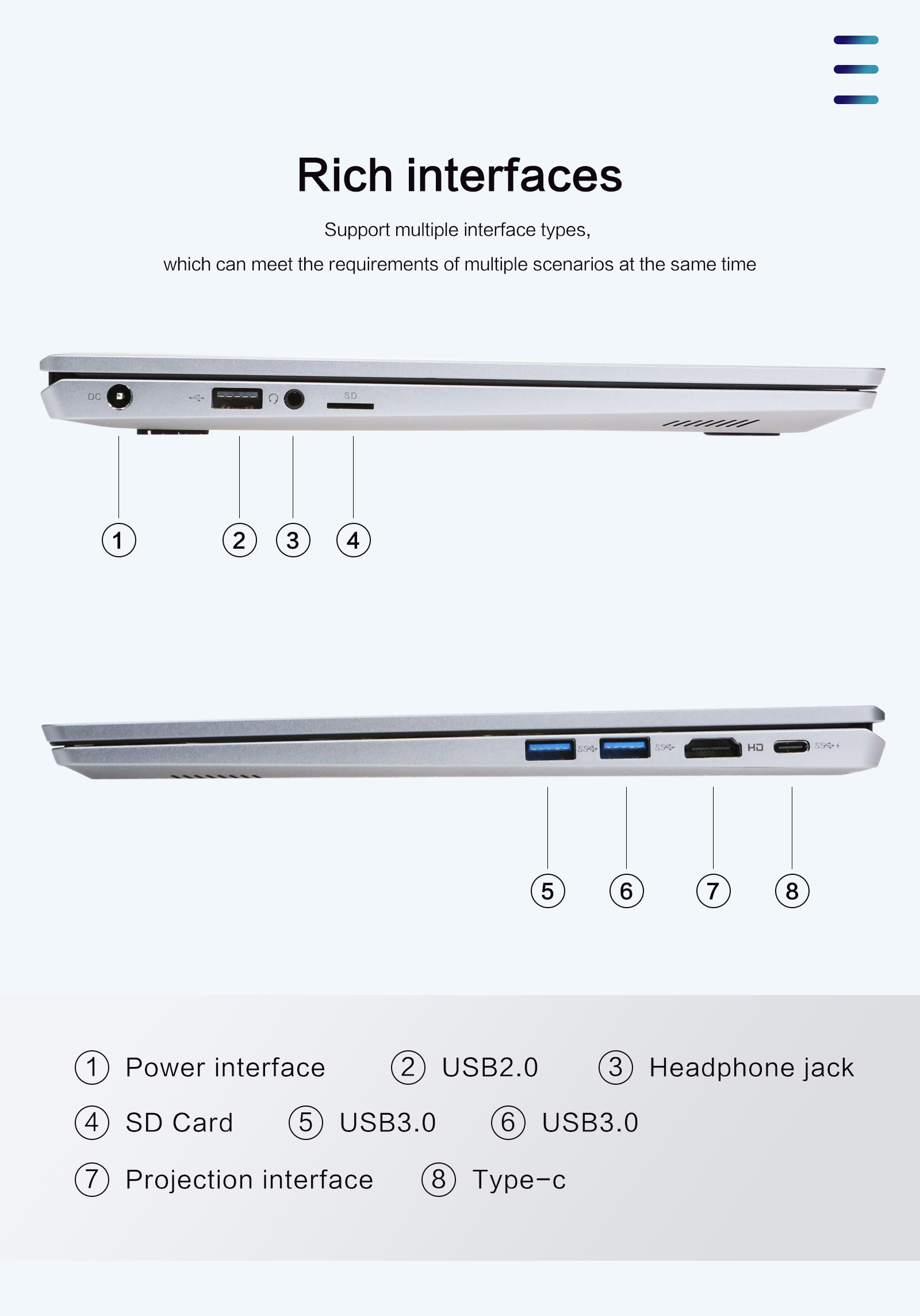High Speed 14inch Intel Core i7 12th Generation Laptop - Image 3