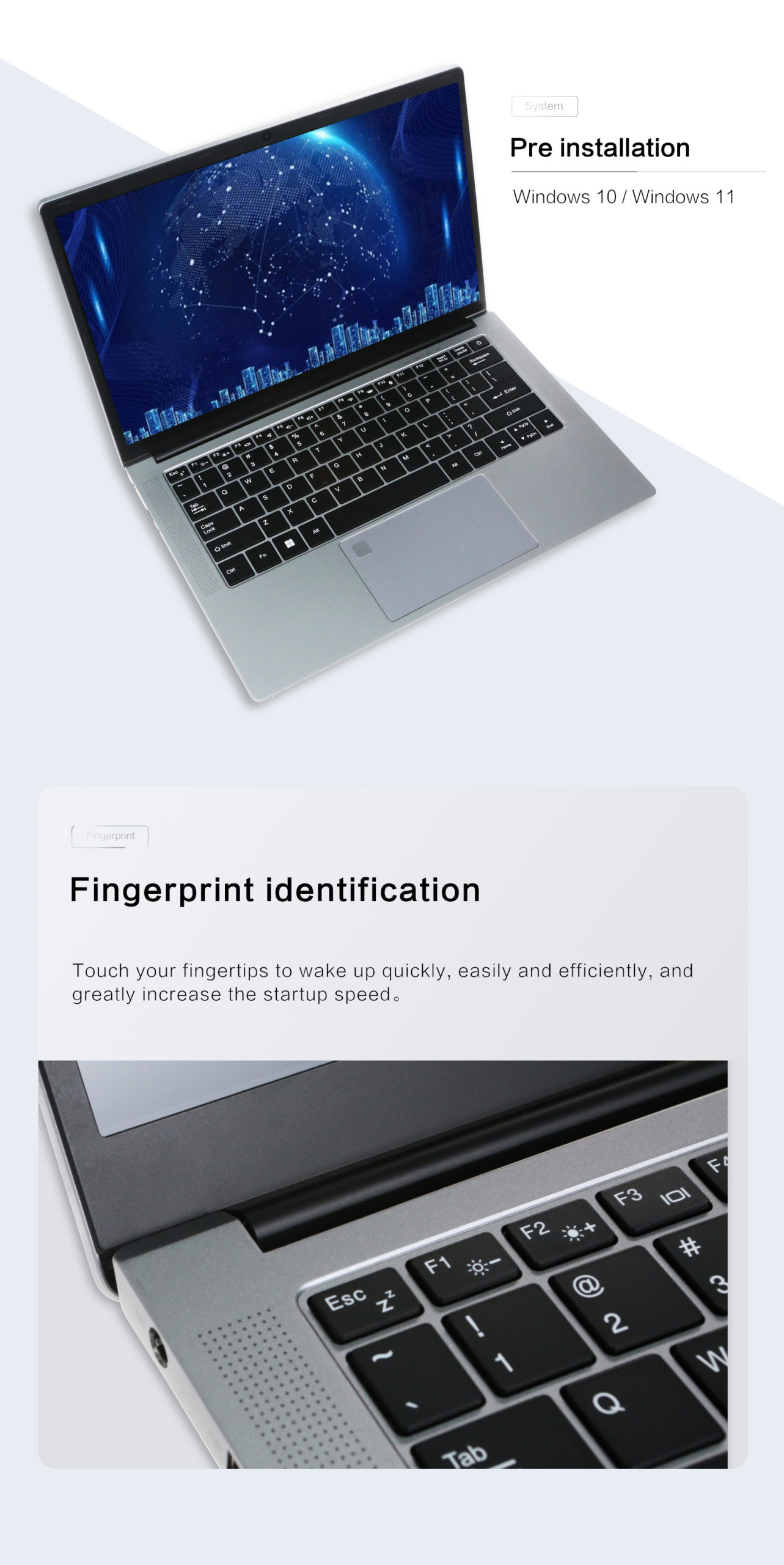 High Speed 14inch Intel Core i7 12th Generation Laptop - Image 4